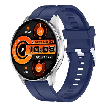 Fire Boltt INVINCIBLE Smartwatch 1.39 inches AMOLED Bluetooth Calling ALWAYS ON, 100 Inbuilt Watch Faces & 8GB Memory Storage, 7 Days Battery Life | zopic
