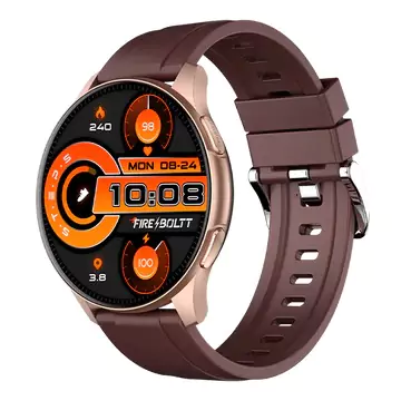 Fire Boltt INVINCIBLE Smartwatch 1.39 inches AMOLED Bluetooth Calling ALWAYS ON, 100 Inbuilt Watch Faces & 8GB Memory Storage, 7 Days Battery Life | zopic