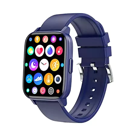 Minix Hawk Smartwatch with Message Reminder, Blood Pressure Heart & SpO2 Monitoring, Sleep Monitor & Water Resistance, 7 Days Battery Life