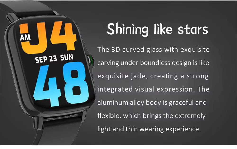 Minix Vega Smartwatch Full Touch Metallic Body, Full Touch Display, Multi Sports Mode, Magnetic Wireless Charger & Premium Finish | zopic