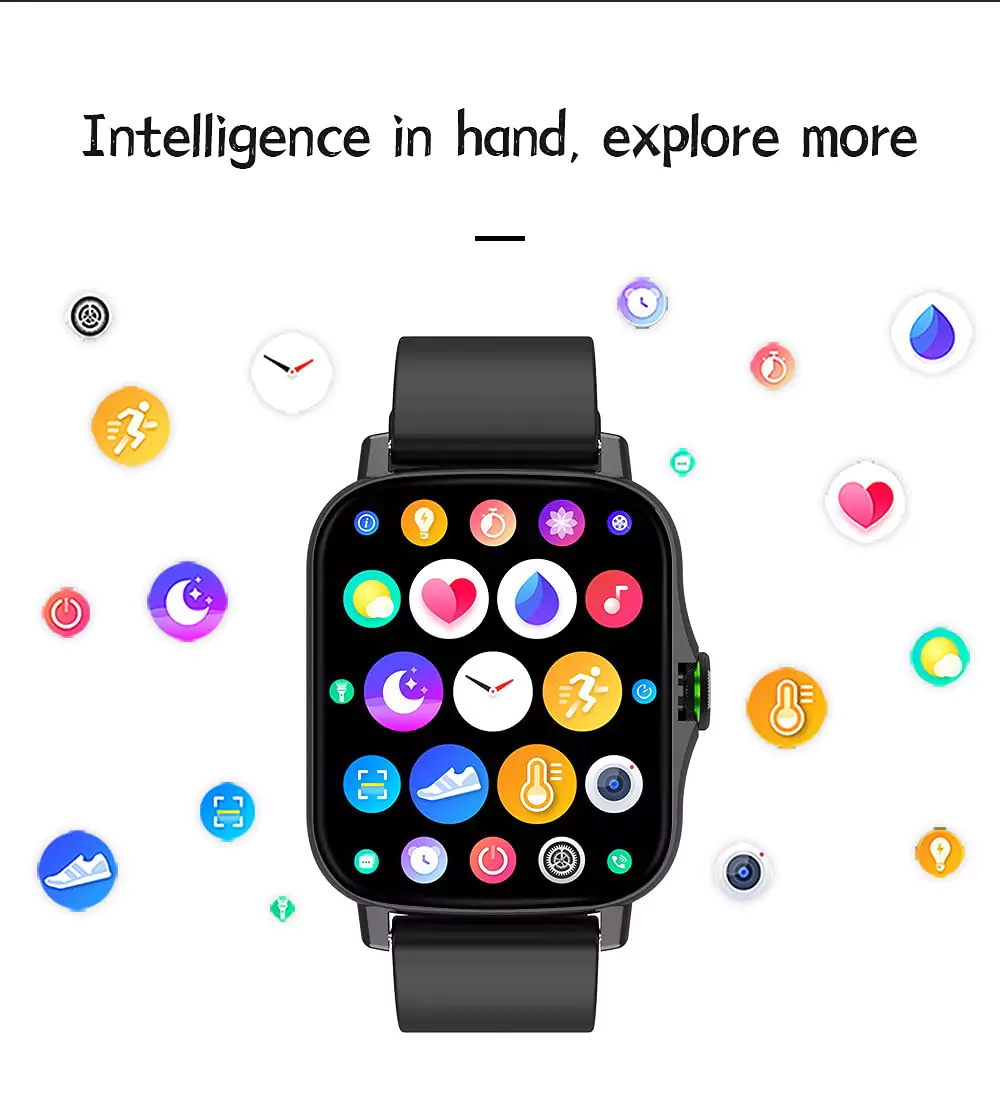 Minix Vega Smartwatch Full Touch Metallic Body, Full Touch Display, Multi Sports Mode, Magnetic Wireless Charger & Premium Finish | zopic