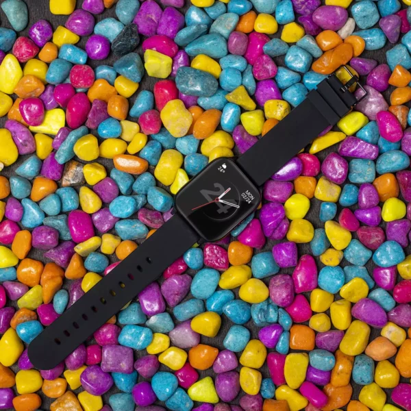 Minix Zero Smartwatch with 20 Days Battery Life & Wireless Charger ,1.7 Full Touch HD Display,8 Sports Modes, IP67 Water Resistant | zopic