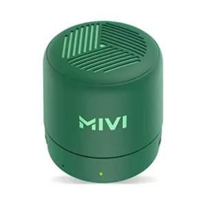 Mivi Play Speaker Bluetooth with 12 Hours Playtime. Wireless Speaker Made in India with Exceptional Sound Quality, Portable and Built in Mic-Turquoise, One Size
