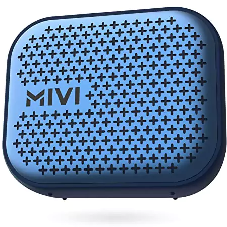 Mivi Roam 2 Speaker Bluetooth 5W Portable Speaker,24 Hours Playtime,Powerful Bass, Wireless Stereo, Waterproof, Bluetooth 5.0 and in-Built Mic with Voice Assistance | zopic