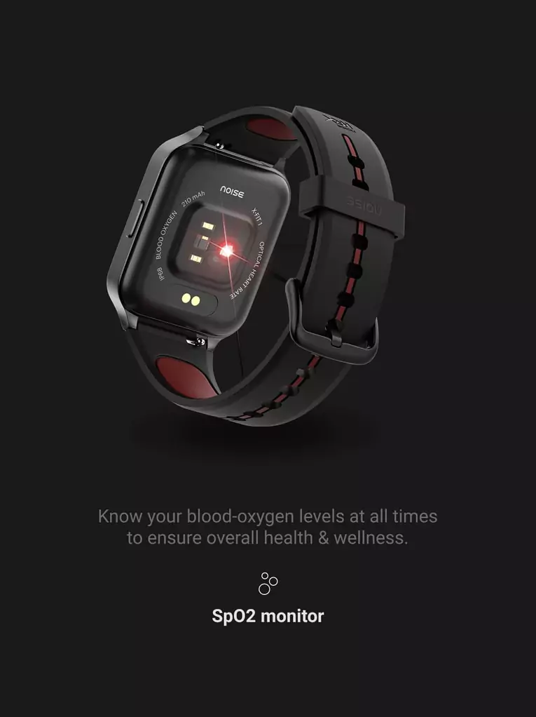 Noise X-Fit 1 (HRX Edition) Smartwatch Fitness Tracker with 1.52"(3.9cm) IPS TruView Display, Best in Class Resolution, 24*7 Heart Rate Monitor & 10 Day Battery | zopic