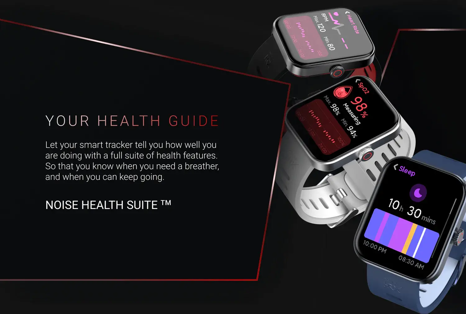 zopic Noise X-Fit 2 (HRX Edition) Smartwatch with 1.69inch Display & 60 Sports Modes, Battery Upto 7 Days, Health SuiteTM, Touch screen Fitness & Outdoor, Noise Health SuiteTM (SpO2, 24x7 heart rate tracking, activity tracker, sleep monitor, stress monitor, and female health tracker)60 sports modes| 150 watch faces|IP68 water resistance | zopic