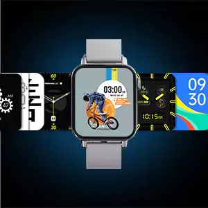 Zebronics Iconic Smartwatch with Bluetooth Calling, 4.52cm (1.8"), Always ON Display, 100+ Watch Faces, 100+ Sport Modes, Built-in Games | zopic