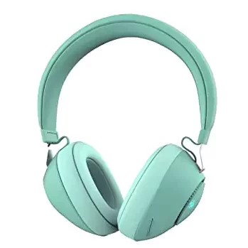 Zebronics Zeb Duke Headphones Wireless Bluetooth Over The Ear with Mic, Charging time 2hrs, Playback time, 30 hrs, Wireless BT, Voice assistant support | zopic