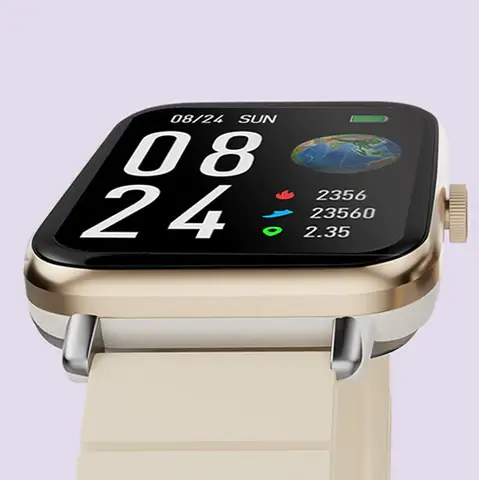 Zebronics DRIP Smartwatch with Bluetooth Calling, 100+ Watch Faces, 100+ Sport Modes, 4 built-in Games, Voice Assistant, 8 Menu UI, Fitness Health | zopic