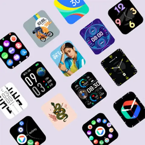 Zebronics DRIP Smartwatch with Bluetooth Calling, 100+ Watch Faces, 100+ Sport Modes, 4 built-in Games, Voice Assistant, 8 Menu UI, Fitness Health | zopic
