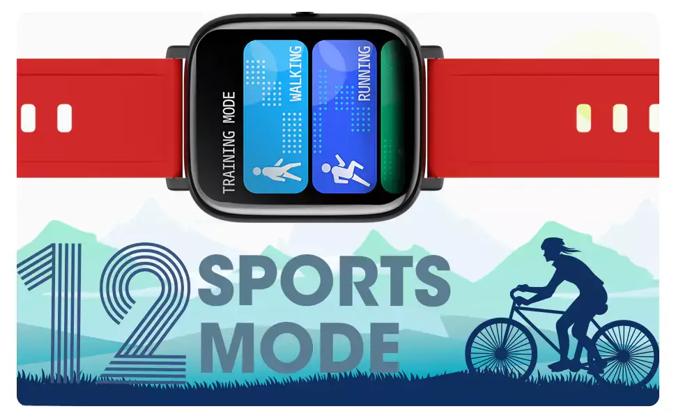 Zebronics ZEB FIT280CH Smartwatch with Screen Size 3.55cm (1.39inch) 12 Sports Modes, IP68 Waterproof, Heart Rate, BP, Caller ID, 7 Days Storage | zopic