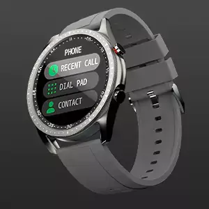 Zebronics ZEB FIT4220CH Smartwatch Fitness with Call function via built-in Speaker and Mic, BP & Heart Rate Monitor, IP67 Water Resistant, 7 Sports Mode | zopic