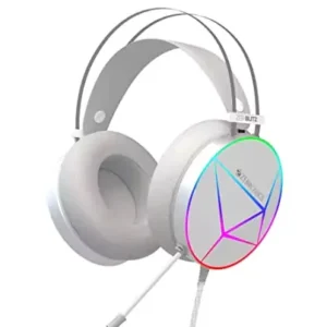 Zebronics Zeb Blitz Headphone USB Gaming Wired Over Ear with Dolby Atmos, RGB LED, Windows Software, Simulated 7.1 Surround Sound | zopic