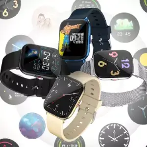 Zebronics Zeb-FIT5220CH Smartwatch Limited Edition Smart Fitness ,2.5D Curved Glass 4.4cm Square Display, SpO2/BP/HR Monitor, IP68 Water Proof | zopic