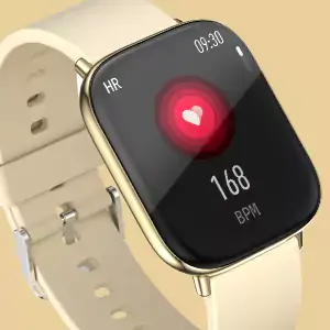 Zebronics Zeb-FIT5220CH Smartwatch Limited Edition Smart Fitness ,2.5D Curved Glass 4.4cm Square Display, SpO2/BP/HR Monitor, IP68 Water Proof | zopic