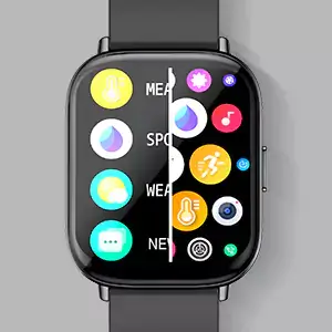 Zebronics Zeb-FIT5220CH Smartwatch Limited Edition Smart Fitness ,2.5D Curved Glass 4.4cm Square Display, SpO2/BP/HR Monitor, IP68 Water Proof | zopic