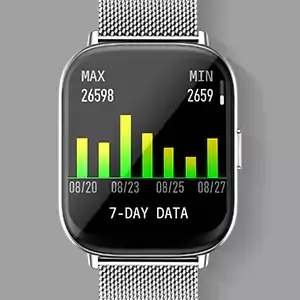 Zebronics Zeb-FIT5220CH Smartwatch Limited Edition Smart Fitness ,2.5D Curved Glass 4.4cm Square Display, SpO2/BP/HR Monitor, IP68 Water Proof | zopic
