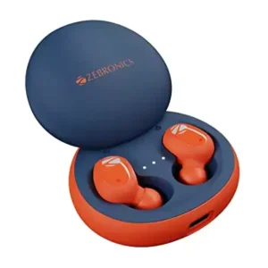 Zebronics Zeb-Sound Bomb N1 True Wireless Earbuds with ENC, Gaming Mode, Upto 18H Playback, Bluetooth V5.2, Voice Assistant, Splash Proof, Type C | zopic