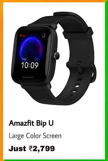 amazfit bip u Smartwatch zopic
