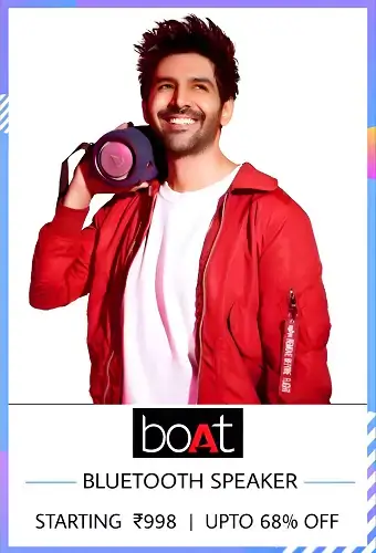 boat kartik aryan zopic speaker bluetooth banner