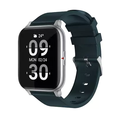 Minix Zero Smartwatch with 20 Days Battery Life & Wireless Charger ,1.7 Full Touch HD Display,8 Sports Modes, IP67 Water Resistant | zopic