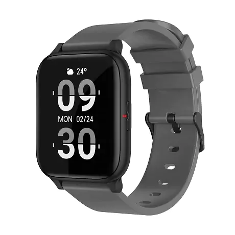 Minix Zero Smartwatch with 20 Days Battery Life & Wireless Charger ,1.7 Full Touch HD Display,8 Sports Modes, IP67 Water Resistant | zopic