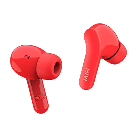 Mivi Duopods A25 Earbuds Bluetooth Truly Wireless Mic with 40Hours Battery, Made in India with Immersive Sound Quality, Voice Assistant, Touch Control | zopic