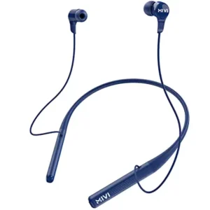 Mivi Collar 2B Neckband Bluetooth Wireless in Ear Earphones, 24 Hours Playtime, IPX7 Water Proof, Booming Bass, Magnetic Buds, Bluetooth 5.0 with mic | zopic