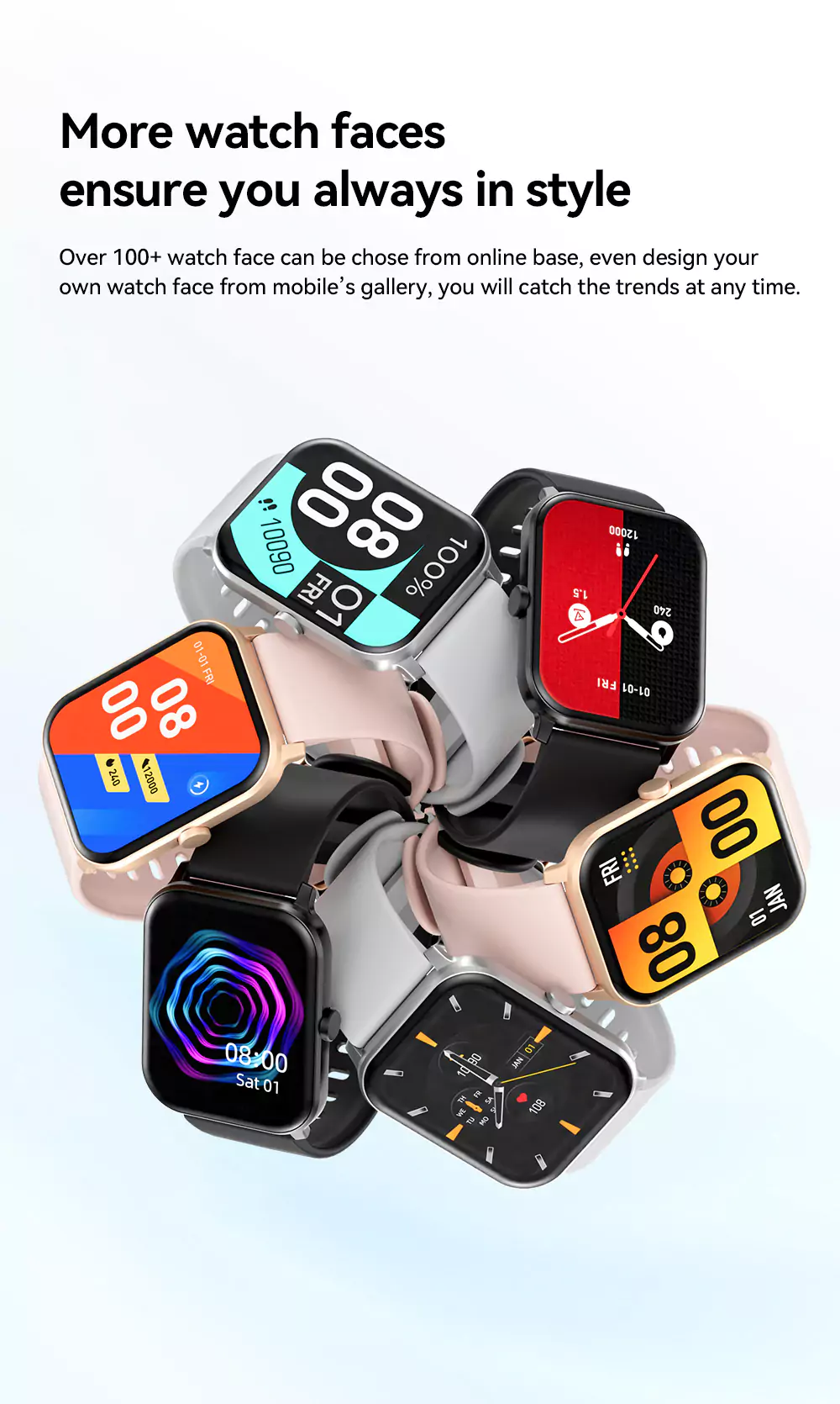 Minix Vega Lite Smartwatch Full Touch Metallic Body, HD Bluetooth Calling Full Touch Display, 28 Sports Mode, AI Voice Assistance, 3 Mini Games, Split Screen | zopic