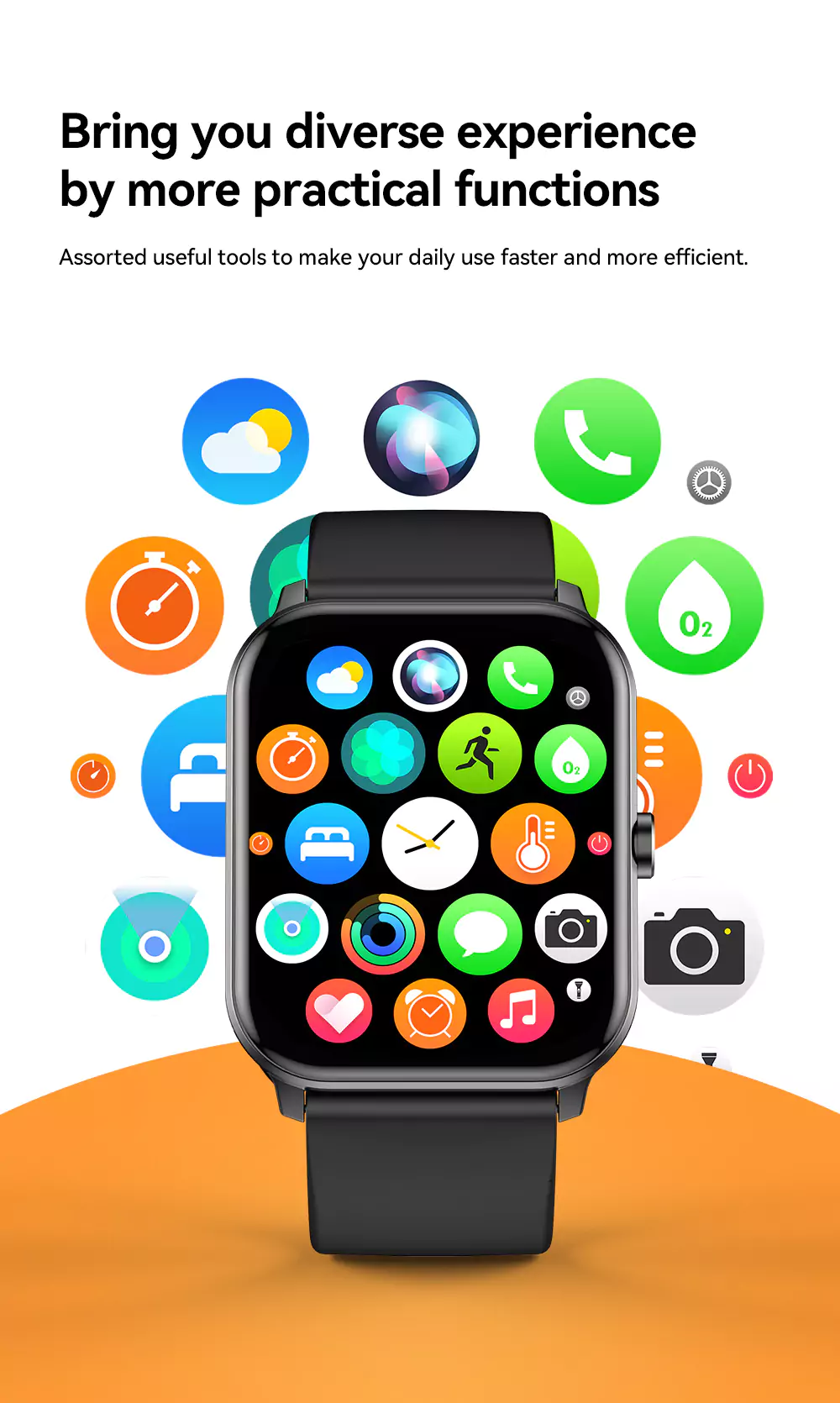 Minix Vega Lite Smartwatch Full Touch Metallic Body, HD Bluetooth Calling Full Touch Display, 28 Sports Mode, AI Voice Assistance, 3 Mini Games, Split Screen | zopic