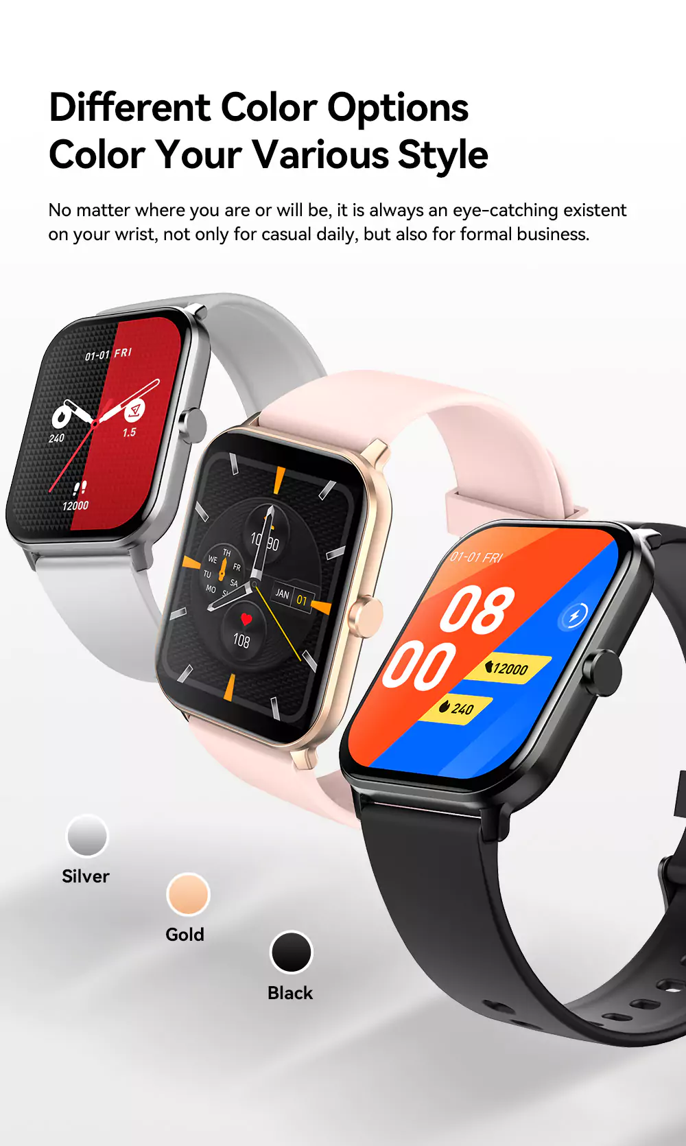 Minix Vega Lite Smartwatch Full Touch Metallic Body, HD Bluetooth Calling Full Touch Display, 28 Sports Mode, AI Voice Assistance, 3 Mini Games, Split Screen | zopic