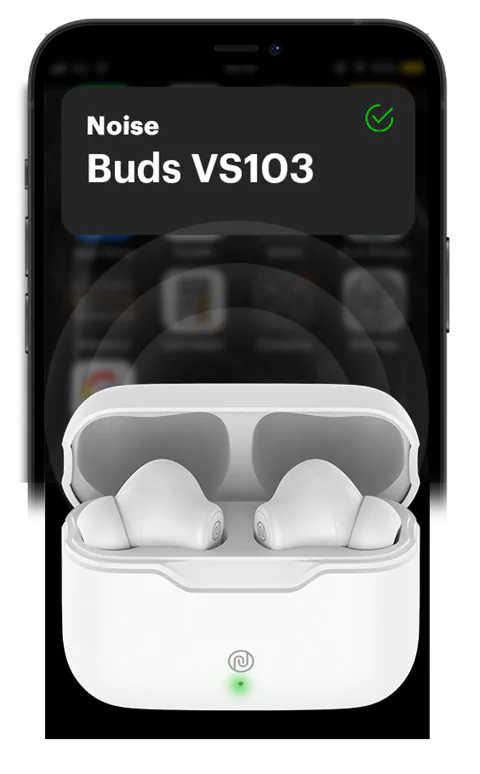 Noise Buds VS103 Truly Wireless Earbuds with 18-Hour Playtime, HyperSync Technology, Full Touch Controls and Voice Assistant, Full touch controls | zopic
