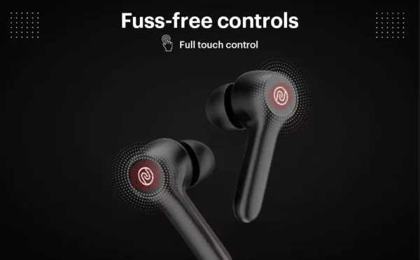 Noise Buds VS201 V2 Truly Wireless Earbuds with Dual Equalizer | Total 14-Hour Playtime | Full Touch Control | IPX5 Water Resistance and Bluetooth v5.1 | zopic