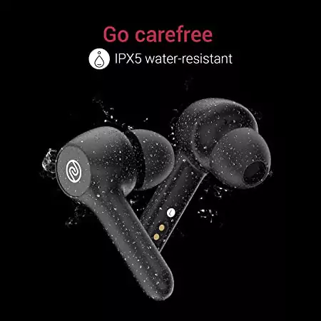Noise Buds VS201 V2 Truly Wireless Earbuds with Dual Equalizer | Total 14-Hour Playtime | Full Touch Control | IPX5 Water Resistance and Bluetooth v5.1 | zopic
