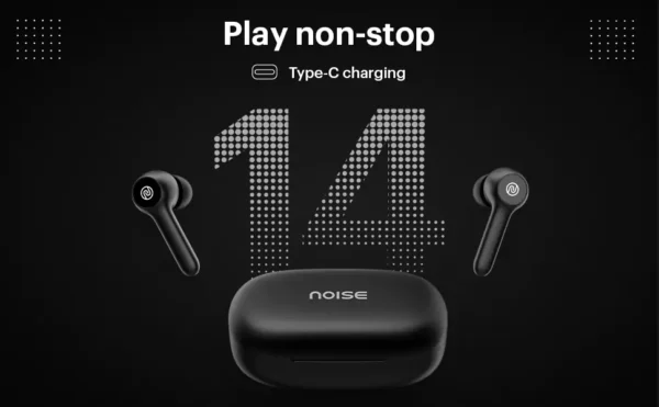 Noise Buds VS201 V2 Truly Wireless Earbuds with Dual Equalizer | Total 14-Hour Playtime | Full Touch Control | IPX5 Water Resistance and Bluetooth v5.1 | zopic