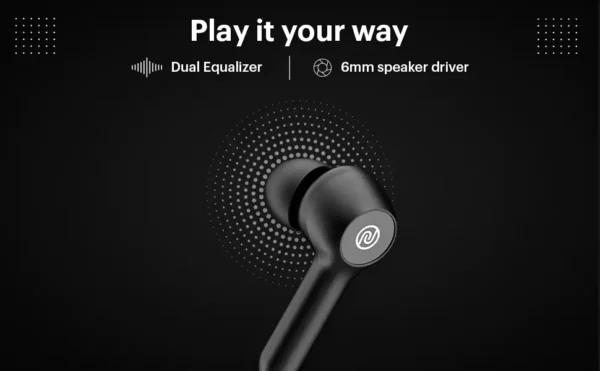 Noise Buds VS201 V2 Truly Wireless Earbuds with Dual Equalizer | Total 14-Hour Playtime | Full Touch Control | IPX5 Water Resistance and Bluetooth v5.1 | zopic