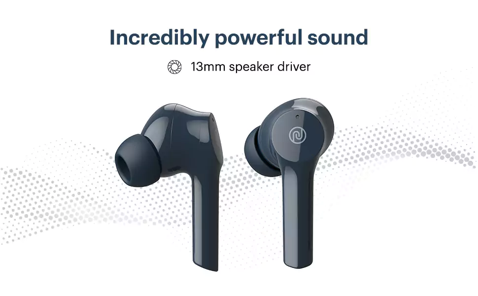 Noise Buds VS303 Earbuds Truly Wireless Earbuds with 24 Hour Playtime, Hyper Sync Technology, 13mm Speaker Driver and Full Touch Control | zopic