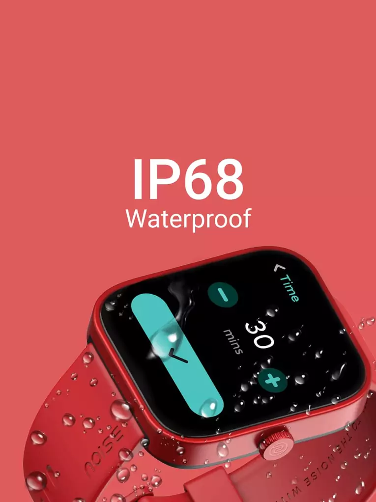 Noise ColorFit Caliber Smartwatch, 150+ watch faces, 60 Sports Mode, IP68 water resistant, Fitness & Outdoor, Battery 15 days, Sleep Monitor, Regular | zopic