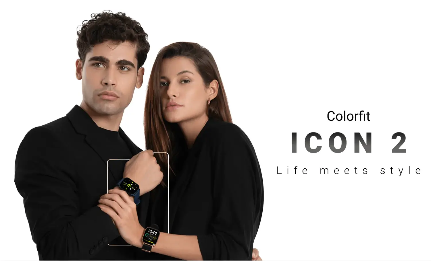 Noise ColorFit Icon 2 Smartwatch 1.8 Display, Bluetooth Calling, AI Voice Assistance, 100+ Cloud-Based Watch Faces, In-Built Games, Battery 7 days, Regular | zopic