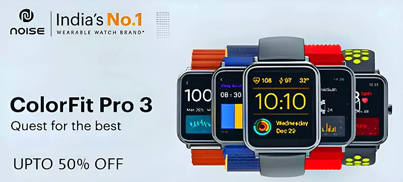 noise colorfit pro 3 smartwatch zopic