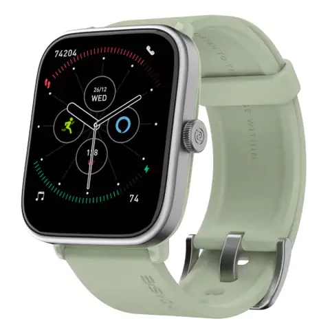 zopic Noise ColorFit Pro 4 Bluetooth Calling Smartwatch with 1.72" TruView Display, Fully-Functional Digital Crown, 311 PPI, 60Hz Refresh Rate, 500 NITS Brightness, Battery 7 Days, OneSize | zopic