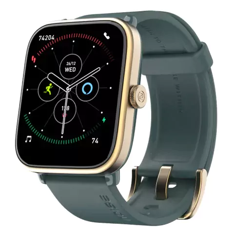 zopic Noise ColorFit Pro 4 Bluetooth Calling Smartwatch with 1.72" TruView Display, Fully-Functional Digital Crown, 311 PPI, 60Hz Refresh Rate, 500 NITS Brightness, Battery 7 Days, OneSize | zopic