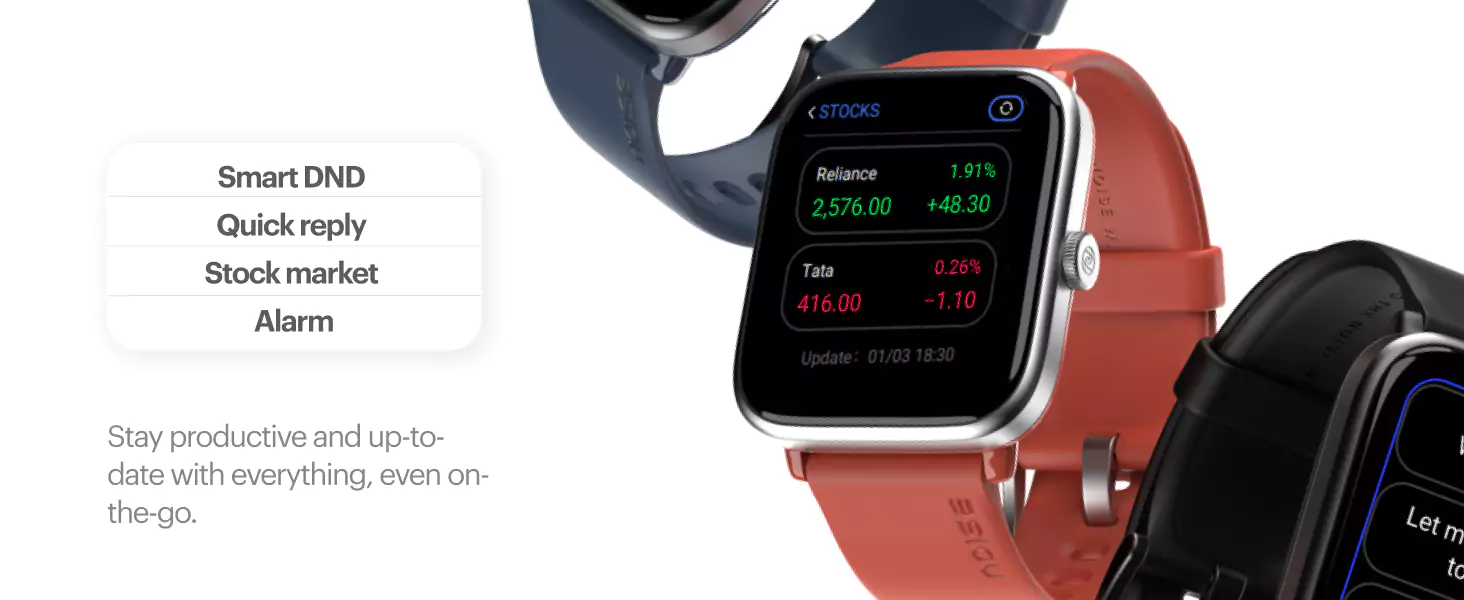 zopic Noise ColorFit Pro 4 Bluetooth Calling Smartwatch with 1.72" TruView Display, Fully-Functional Digital Crown, 311 PPI, 60Hz Refresh Rate, 500 NITS Brightness, Battery 7 Days, OneSize | zopic