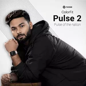 Noise ColorFit Pulse 2 Smartwatch Upto 10 Days Battery Life, 1.8″ Biggest Display, 550 NITS Brightness, Sleek Metallic Body, Sleep & Spo2 Monitoring, , Calls & SMS Reply