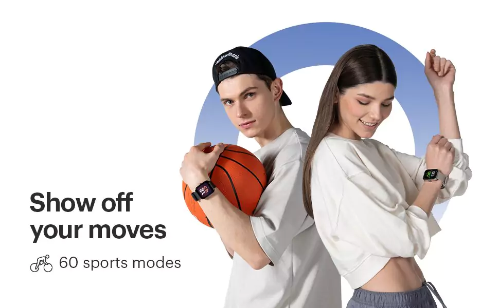 zopic Noise ColorFit Pulse Buzz Smartwatch 1.69" with Call Function, Battery Upto 7 Days, 150 Watch Faces, 60 Sports Modes, Spo2 & Heart Rate Monitoring | zopic
