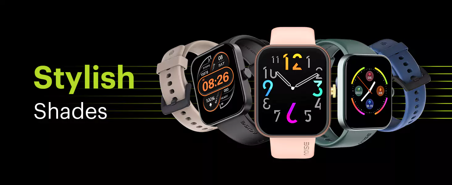 zopic Noise ColorFit Pulse Grand Smartwatch With 7 Days Battery, 1.69"(4.29cm) HD Display, 60 Sports Modes, 150 Watch Faces, Fast Charge, Heart Rate Monitoring & IP68 | zopic