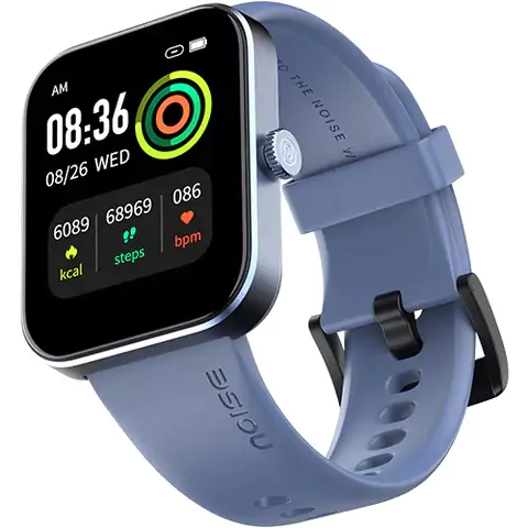zopic Noise ColorFit Pulse Grand Smartwatch With 7 Days Battery, 1.69"(4.29cm) HD Display, 60 Sports Modes, 150 Watch Faces, Fast Charge, Heart Rate Monitoring & IP68 | zopic