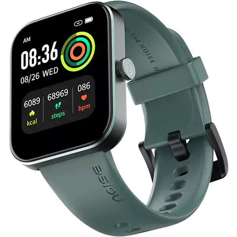 zopic Noise ColorFit Pulse Grand Smartwatch With 7 Days Battery, 1.69"(4.29cm) HD Display, 60 Sports Modes, 150 Watch Faces, Fast Charge, Heart Rate Monitoring & IP68 | zopic