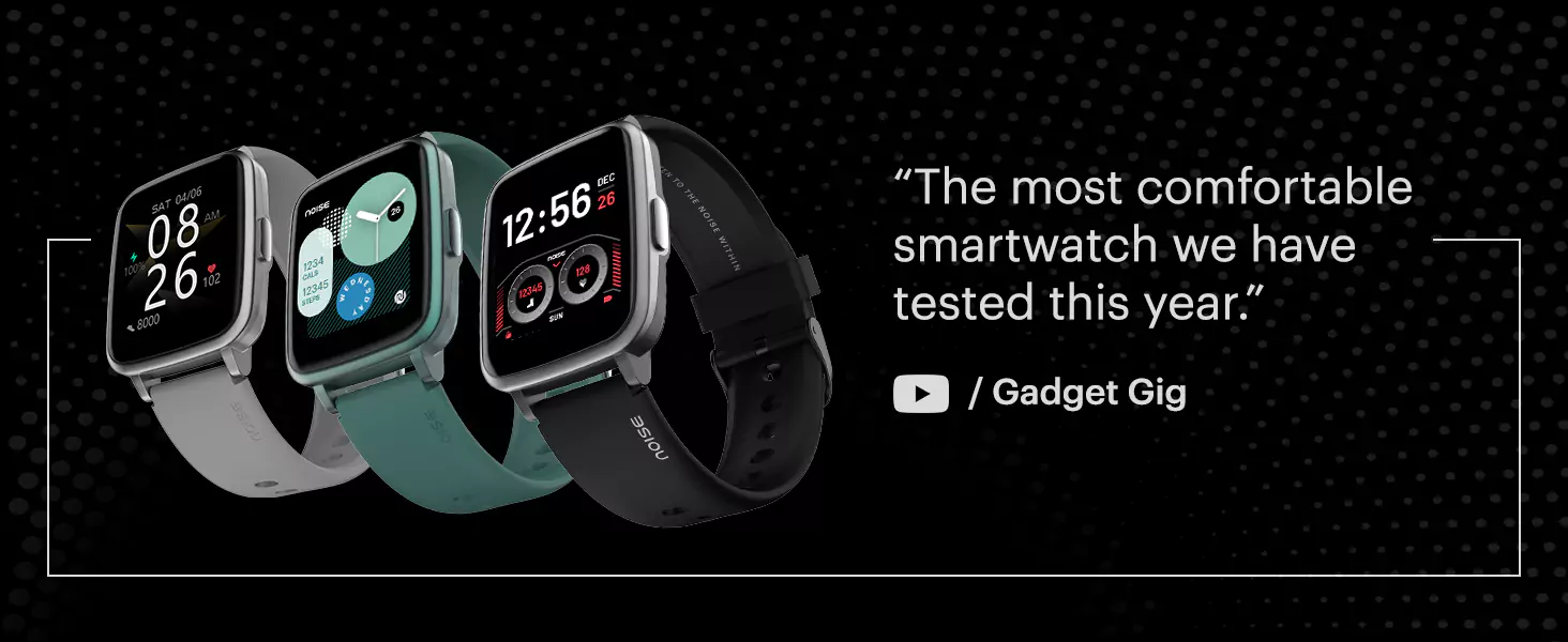 zopic Noise ColorFit Pulse Smartatch with 10 days battery life, 60+ Watch Faces, 1.4" Full Touch HD Display Smartwatch, Spo2, 24*7 Heart Rate Monitor Smart Band, Sleep Monitoring Smart Watches for Men and Women & IP68 | zopic