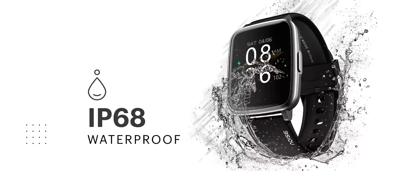 zopic Noise ColorFit Pulse Smartatch with 10 days battery life, 60+ Watch Faces, 1.4" Full Touch HD Display Smartwatch, Spo2, 24*7 Heart Rate Monitor Smart Band, Sleep Monitoring Smart Watches for Men and Women & IP68 | zopic